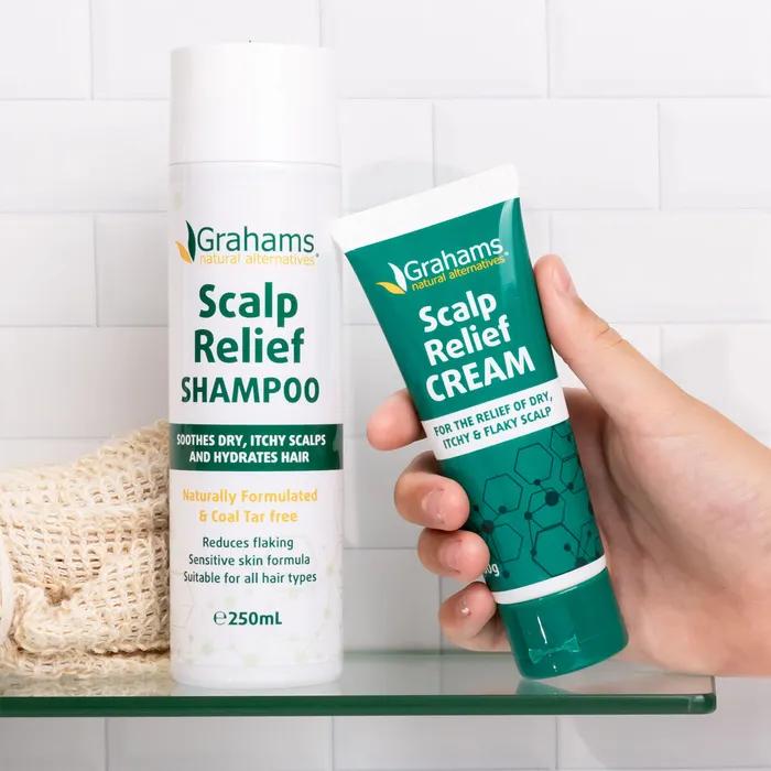 [SET] Natural Scalp Relief Care 2-Piece Set_Scalp Shampoo 250ML Scalp Cream 60G