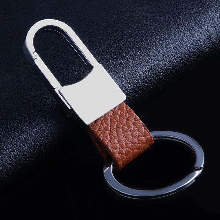 2021 Men s Zinc Alloy Keychain with Laser Logo