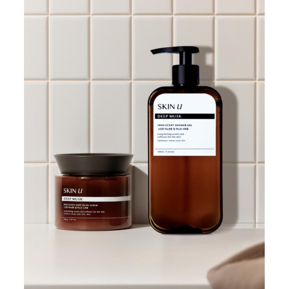 Skin U Innocent Deep mUsk Shower Gel 500g+scrUb 450g NONE