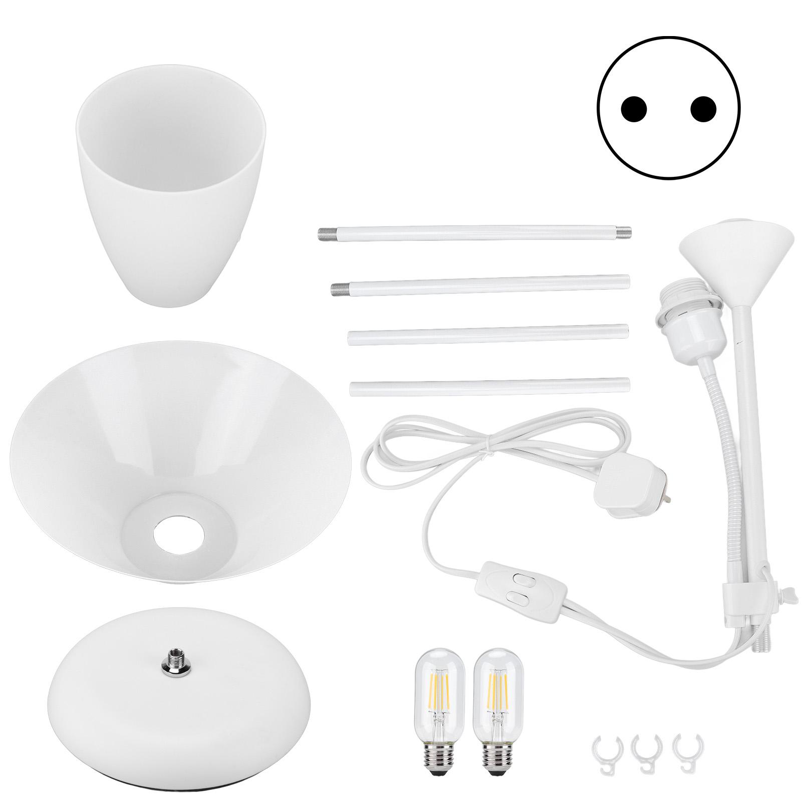 

Простой дизайн торшер 2 головки торшер домашнее освещение для гостиной спальни AU вилка 220 В E27