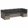 VidaXL Garden Lounge Set with Cushions 7 Pcs, Sofas with Adjustable Feet, Outdoor Furniture Set Patio Terrace, 3249269
