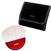 Takumi No Makeup Brush Kumano Brush Powder Brush with Simple Case Cosme-do Fan-Shaped (Goat Hair) OG-01N-R
