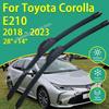 Front Silicone Coating Wipers for Toyota Corolla E210 2018 - 28"+14" Car Wiper Windshield Windscreen Blades Accessories