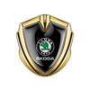 Car Shield Badge Sticker Auto Body Side Window Decoration Accessories For Skoda Octavia Rapid Fabia Superb Kodiaq Kamiq a7 A5