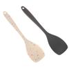 Food Grade Silicone Spoon Spatula Heat Resistant Cooking Spoon Nonstick Baking Scraper Stirring Scooping Salad Mixing Spoon