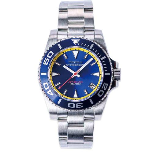 

ZEEDA Men s and Women s Automatic Mechanical Watch with Sapphire Crystal, Water Resistant to 10 ATM, Japanese Movement, Stainless Steel Strap, Hack Fu