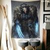 Warhammer 40K Wall Tapestry Aesthetic Wall Hanging Printed Fabric Blanket Decorative Tapestries for Bedroom Living Room Home Decor
