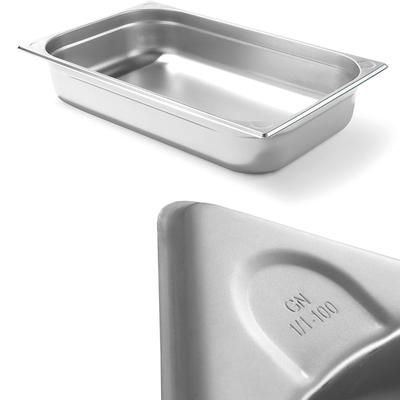 GN 11 Steel Container Kitchen Line Height 100 Mm Hendi 806135