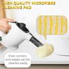 6Pieces High Absorbency Mop Pads Stitched Edges Steam Mop Covers Suitable for Steaming Cleaner Models Reusable Design