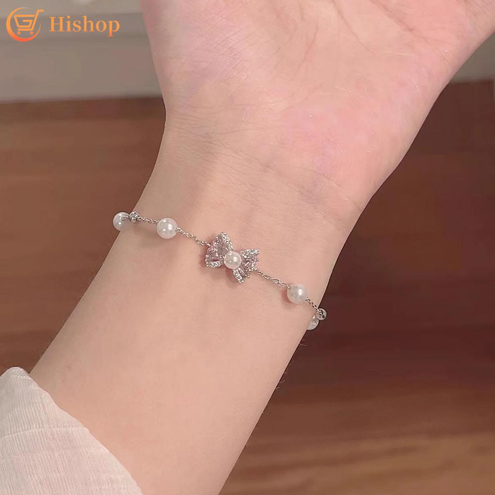 Милый браслет с бантом для женщин — фото 3