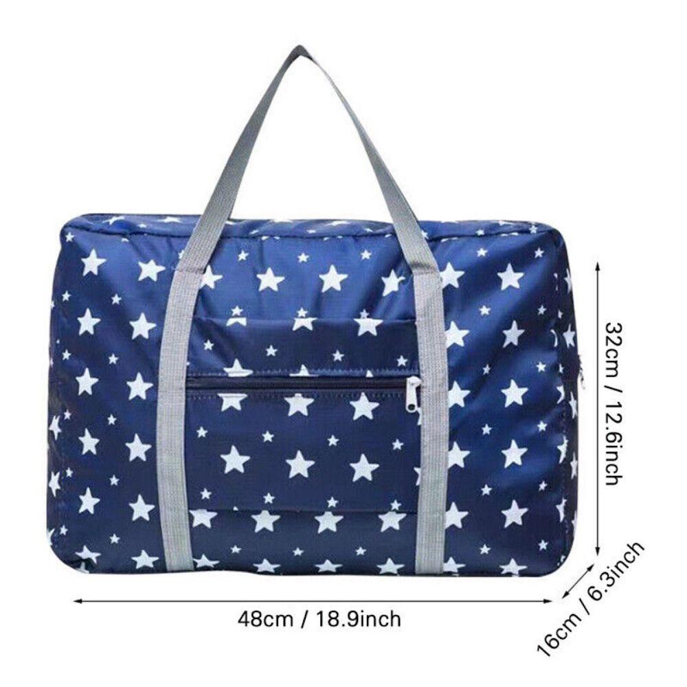Large Capacity Under The Seat Women Handbag Clothes Organizer Foldable Travel Bag Luggage Bag Tote Bag