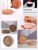 Solid Wood Aroma Diffuser & Incense Tray Ornament for Home & Bedroom