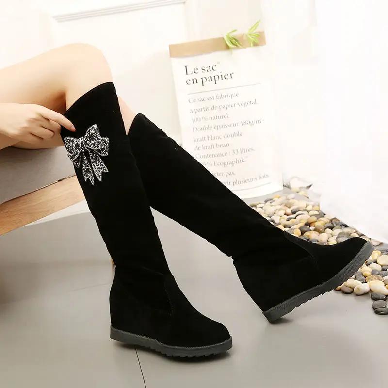 Fashion Long Boots for Women Autumn High Heels Elegant Heeled Knee Shaft Shoes Woman Winter 2024 Y2k Novelty Large Size Warm New Spring
