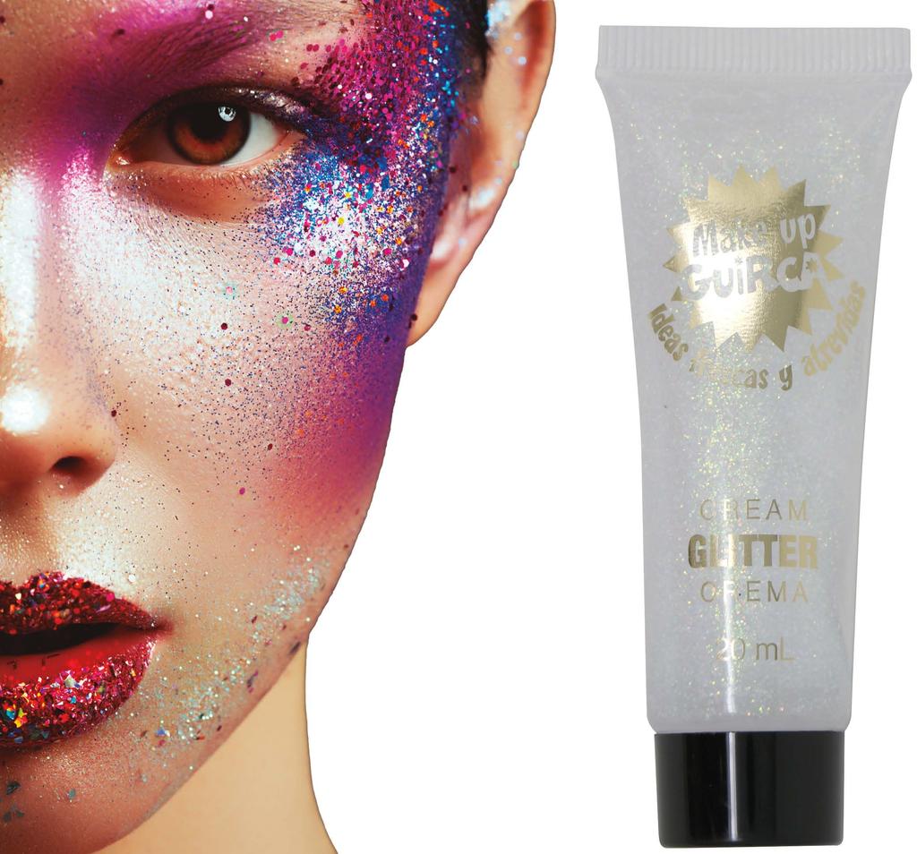 Iridescent Glitter Face Paint
