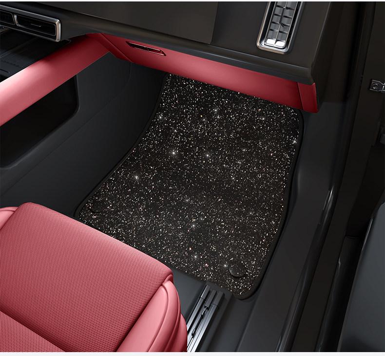 Starry Sky Floor Mats for BMW: 5, 3, 7, 4 Series; X5, X1, X3, X6, X2, X7, X4 - Car Interior Decoration