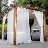 Weather-Resistant White Window Screen: Waterproof, Oilproof, Stainproof, Opaque, Light-Transmitting Gauze for Indoor/Outdoor Use