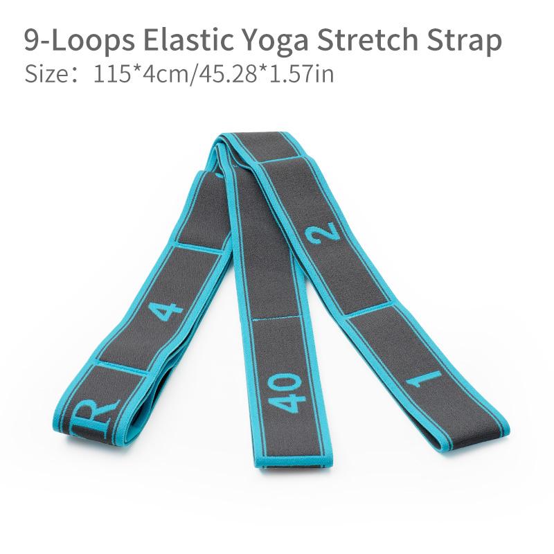 Yoga Gummiband für Pilates Elastische Übungsbänder Widerstand Körperliche Fitness Spannband Tanz Gymnastik Mädchen Accessoires