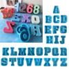 3D A~Z Letters Silicone Molds Epoxy Resin Mold DIY Crafts Polymer Clay Plaster Mold DIY Candle Handmade Soap Tools