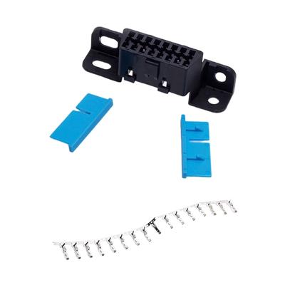 OBD2 16Pin Female Connector Adapter Diagnostic Interfaces Wire Sockets Suitable for Quick Troubleshooting Data Retrieval