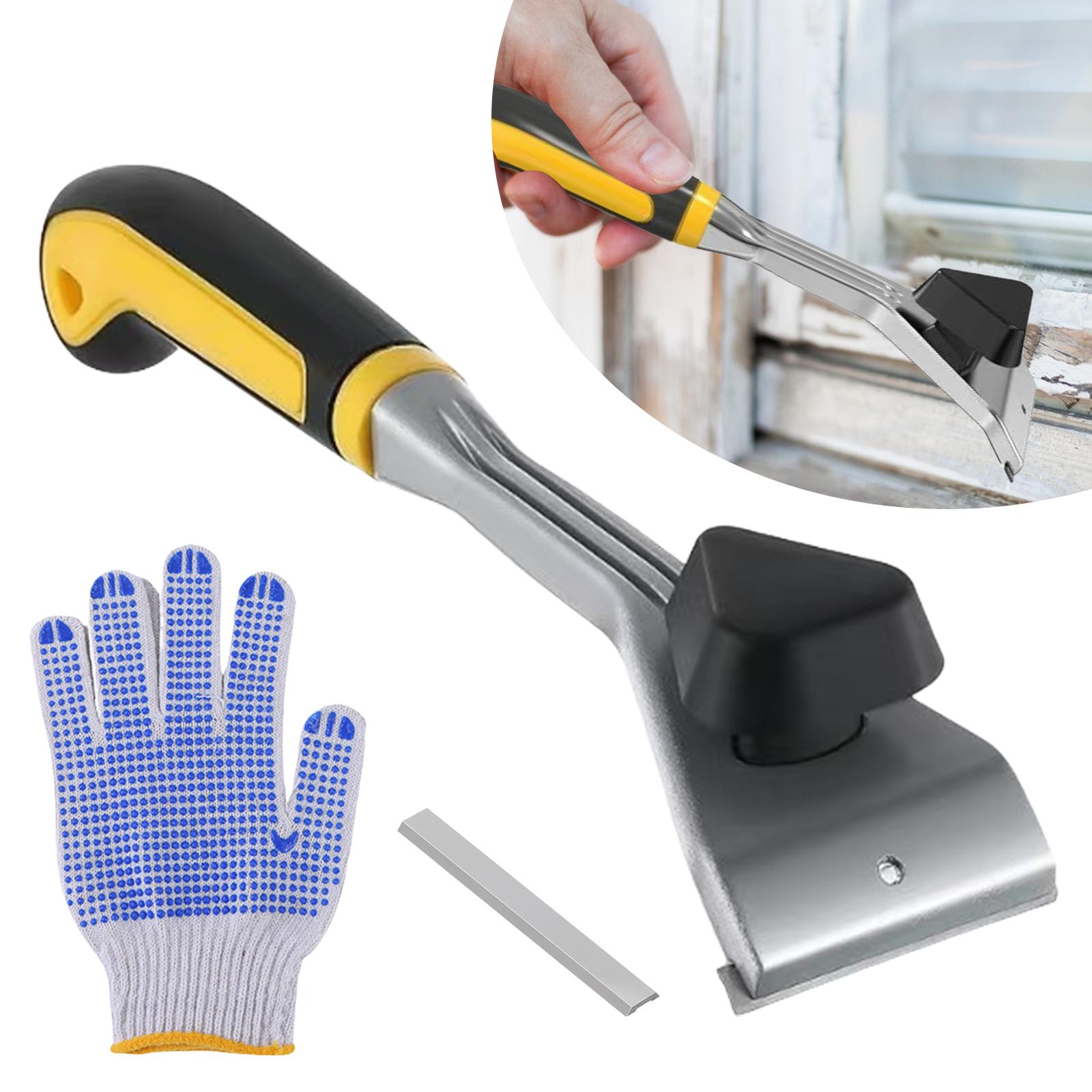 Carbide Paint Scraper 2.5in Blade Ergonomic Handle Anti Slip Paint Remover Paint Scraper Tool for Removing Paint Adhesive Resin China Mainland