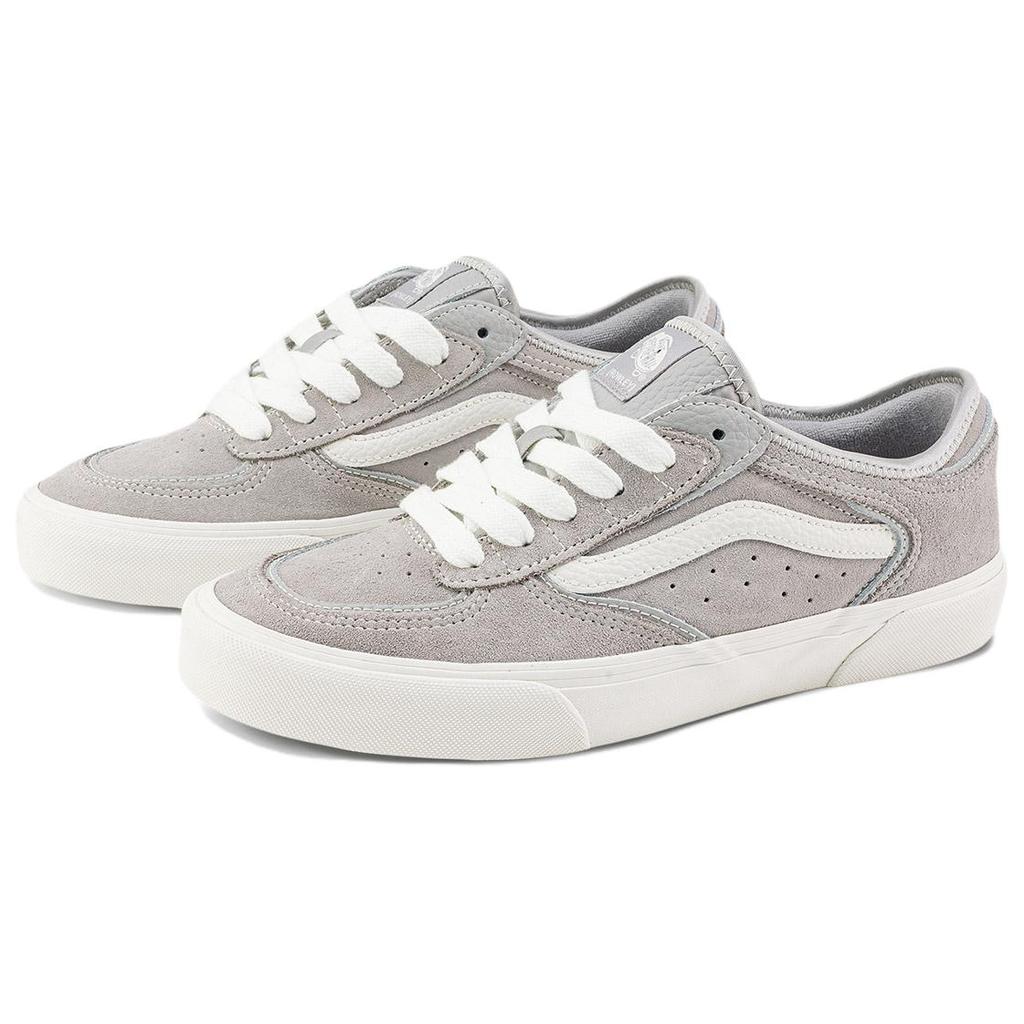 Vans Rowley Classic Comfortable Versatile Low-Top Skate Shoes Unisex Sneaker Light-Gray VN000SF46J6