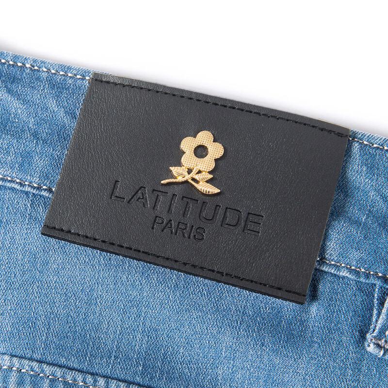 MONTAGUT Men's Tencel Blend Straight Leg Jeans