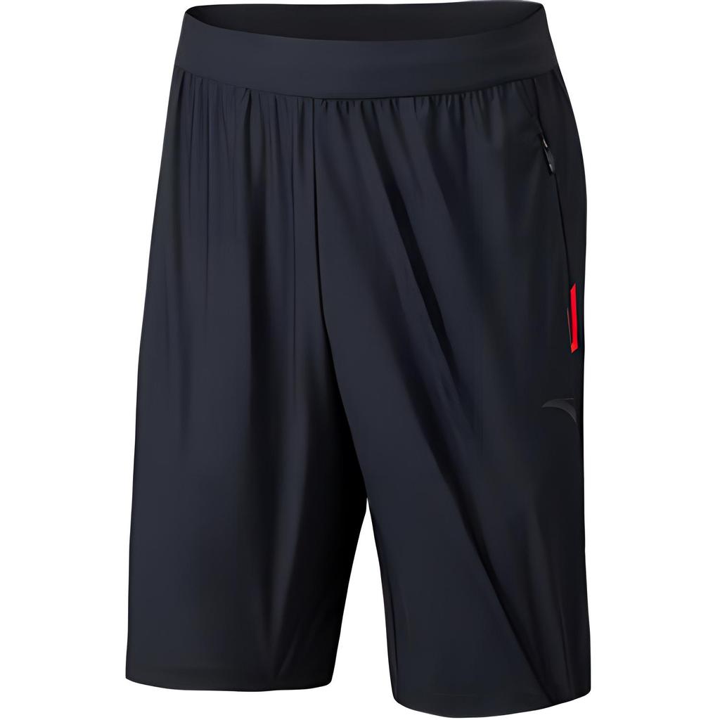 Anta Training Series Mens Breathable Five-Point Casual Shorts Men Shorts Basic-Black 152437340-1