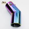 Universal Car Rear Round Exhaust Pipe Tail Muffler Tip Chrome Stainless Steel Automobile Muffler Tip Replacement For Auto Acce