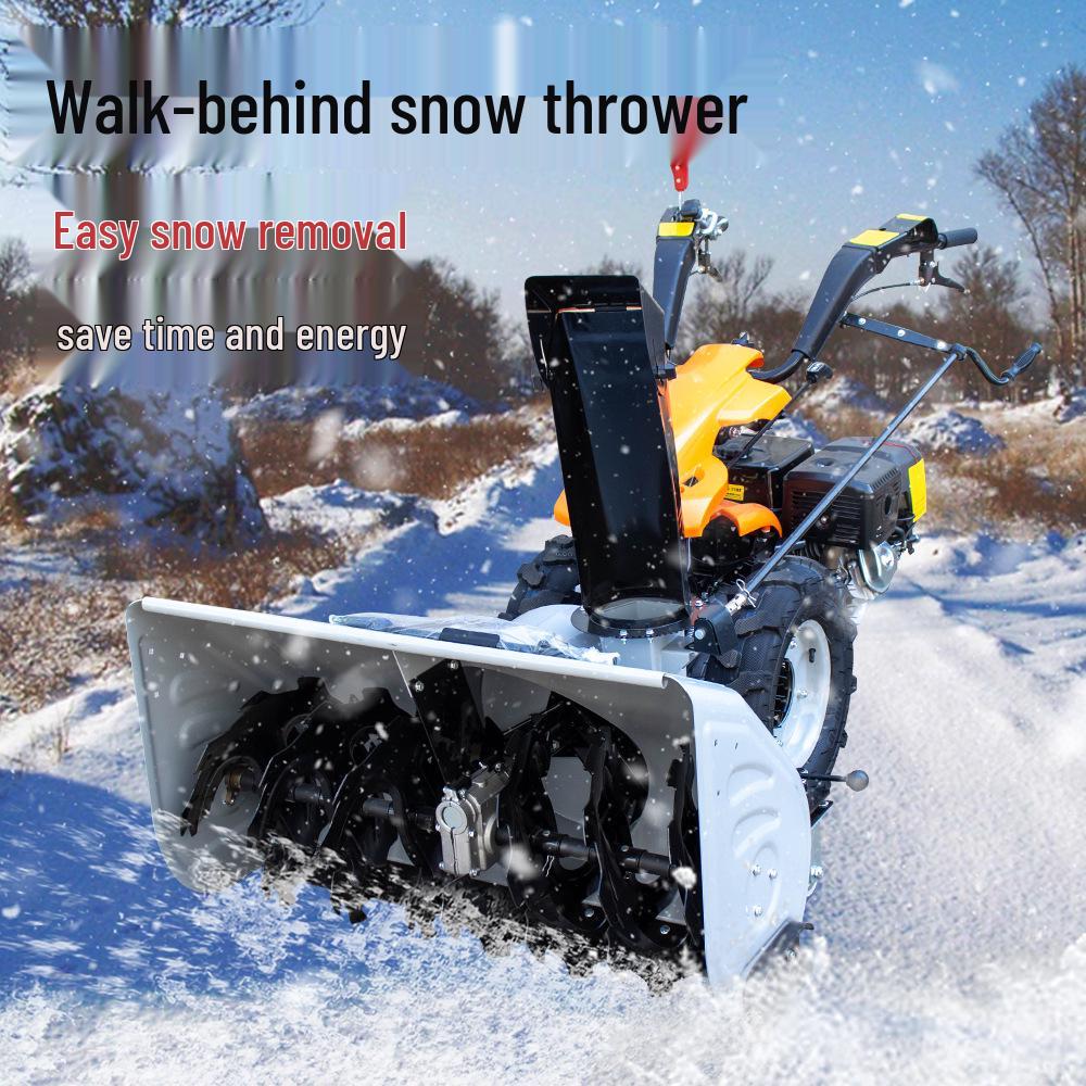 High-Power 15HP Handheld Snow Thrower for Municipal Sanitation