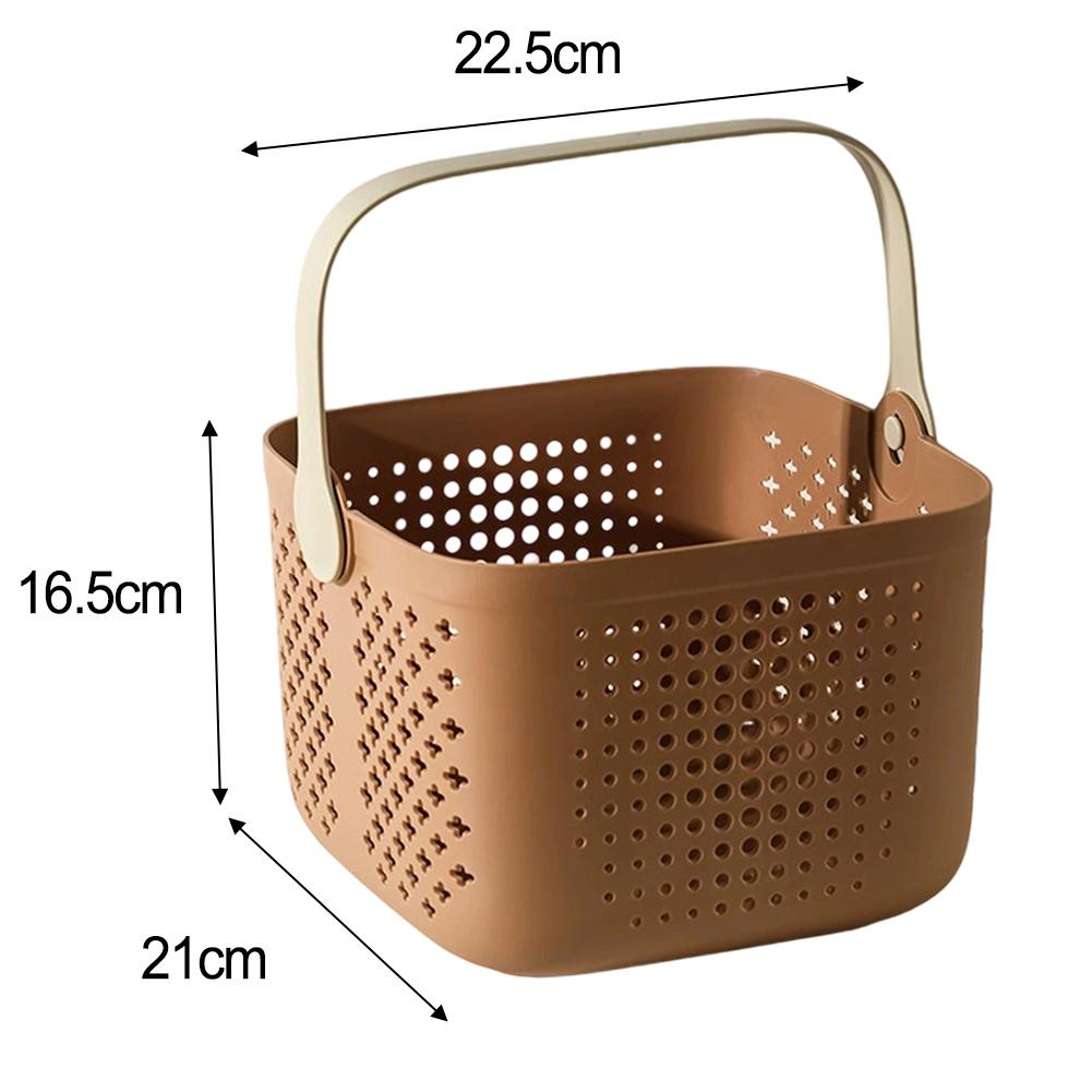 Convenient Carry Handle Cleaning Caddy Organizer Portable Shower Basket
