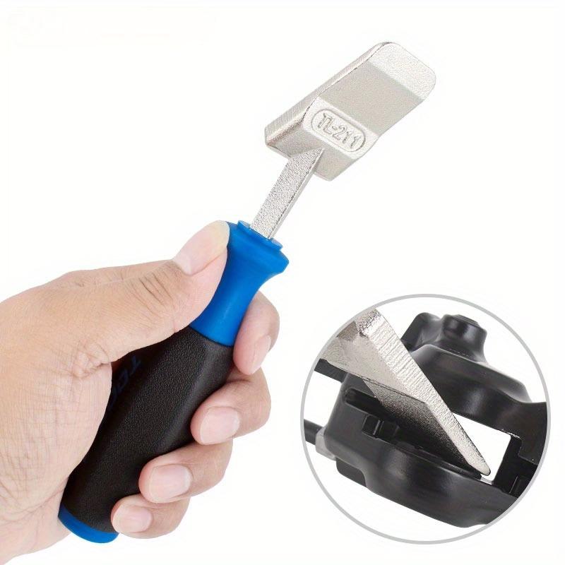 

Bicycle Disc Brake Piston Pusher Bicycle Repair Bike Shop Tools Hydraulic Disc Brake Caliper Adjustment Tool 1pc чёрный