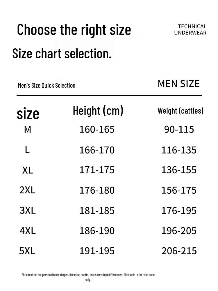 Nanjiren Men's Ginseng Care Antibacterial Ice Silk Underwear