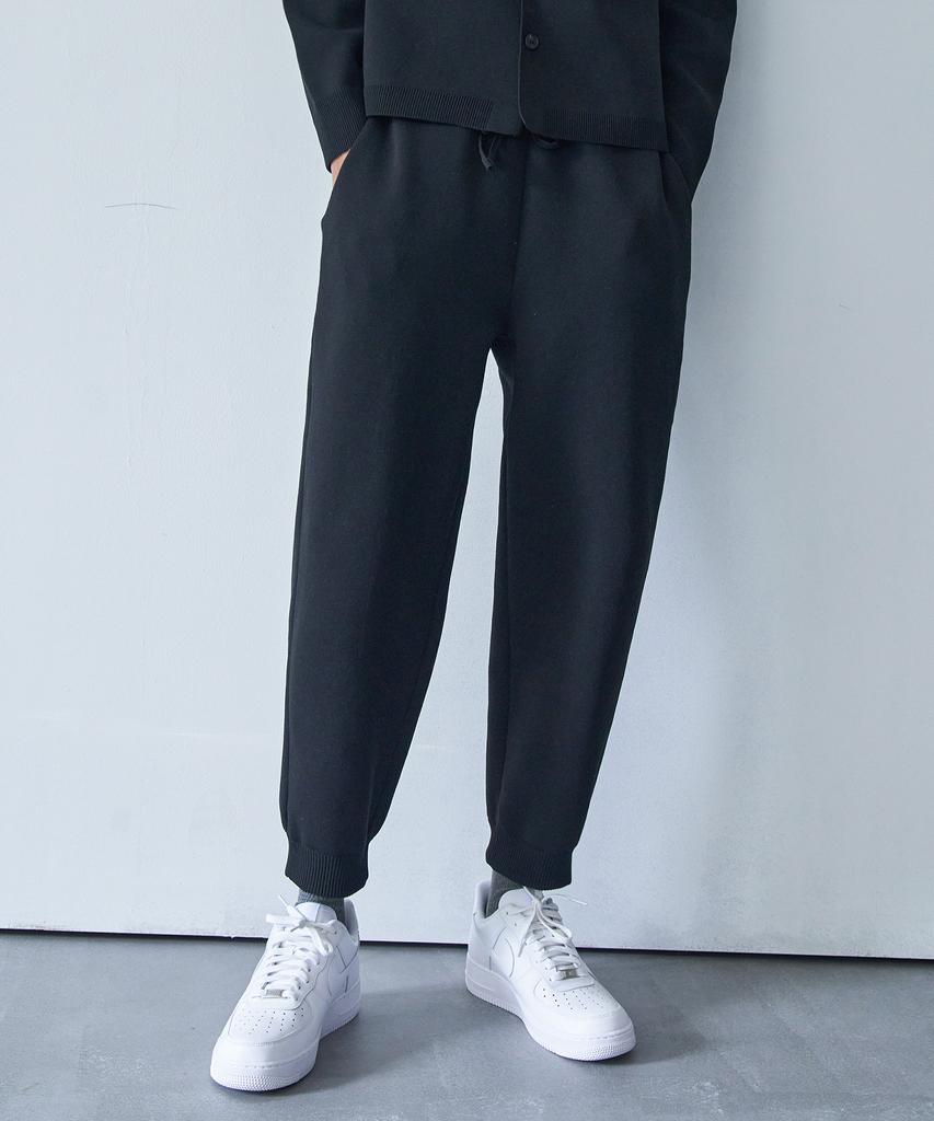 PELOTE Stretch Knit Pants (Black)