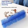Fan brush Dust brush Sewer brush Screen blinds Bendable cleaning brush Household sofa dust duster brush