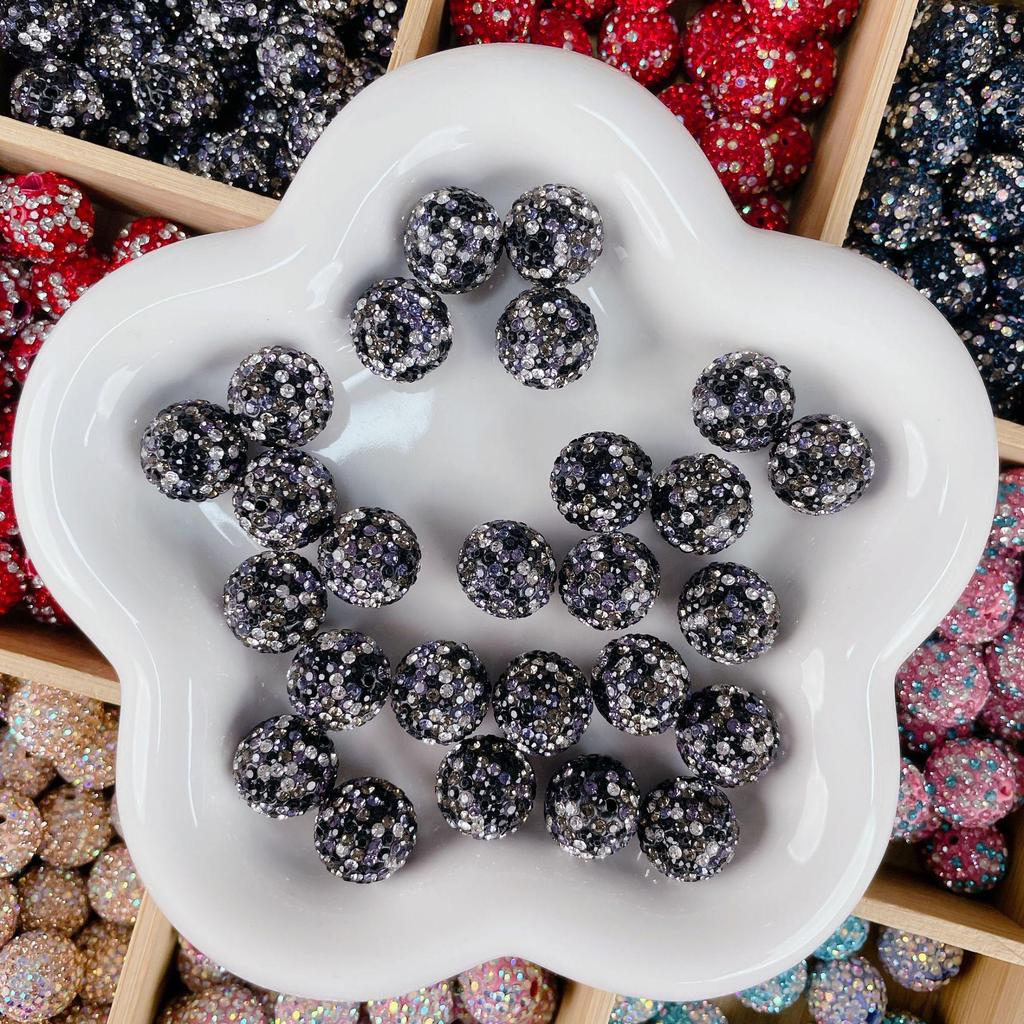 Handmade Rhinestone Crystal Beads for DIY Jewelry: Diamond Ball, Spacer, Pendant Materials
