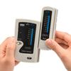SANWA SUPPLY LAN Cable Tester, Checks Connections and Breaks, Compatible with UTP and STP Cables with RJ45 Connectors and Modular Cables with RJ-11 Co