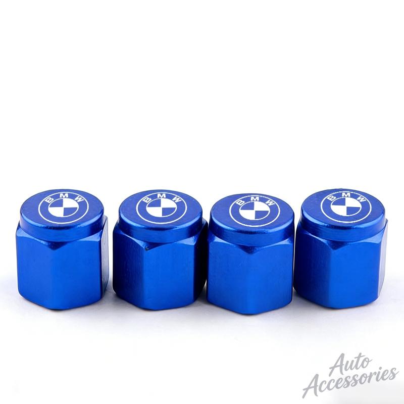 4PC Metal Car Wheel Tire Valve Cap Tyre Rim Stem Cover Accessories For BMW M E46 E90 F10 F30 G20 G30 X6 X3 E60 E39 M4 M5 Sticker FF35