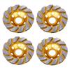Ideamall Cup Brush Grinder Diamond Cutter Wheel Sander Concrete of (Set 4)