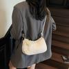 High-end small bag women's summer new fashion niche messenger bag one shoulder underarm dumpling bag
