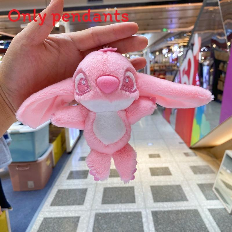 Stitch Plush Keychain With Keyring For Backpack Decor And Collectors