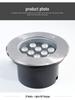Low Voltage 12V-24V Outdoor LED In-Ground Light: Waterproof, Stainless Steel for Parks and Courtyards