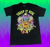 New Scooby Doo Creep It Real Mens Vintage Throwback Unisex T-Shirt