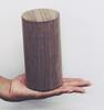Kotodo Takahashi Seisakusho Tea Caddy Wooden Nukumori Can Long 200g Walnut