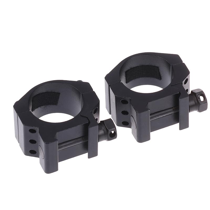 2Pcs/Set Scope Wide Mount Ring For Dia 30Mm Tube Picatinny Rail Base With Wrench Rifle Hunting Flashlight Holder