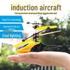 Rechargeable Remote-Control Helicopter: Two-Way, Crash-Resistant, with LED Lights