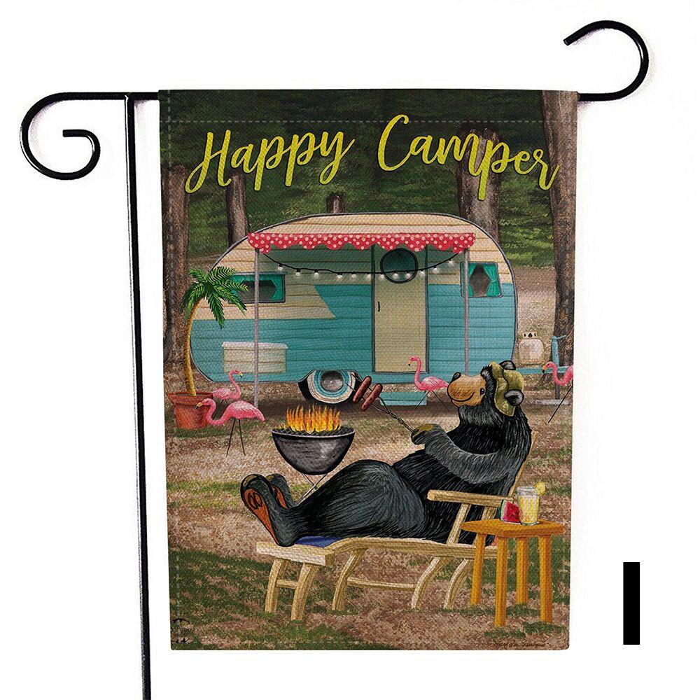 

Garden Flag Indoor Outdoor Home Decor Letters Flowers Flag