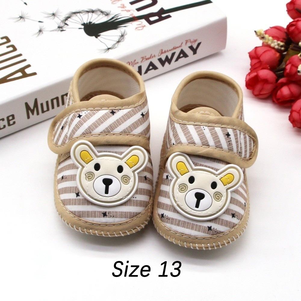 Soft Sole Baby Shoes Cartoon Bear First Walker Shoes Cute Toddler Shoes  Baby Boy Girl