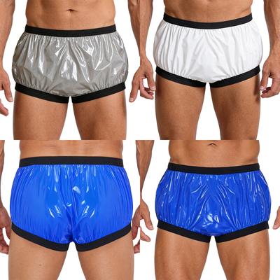 Adults Reusable Anti-leak Diaper Cover S-3XL Waterproof Washable Briefs with Elastic Bands for Elderly Nursing Care Patients