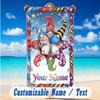 Celebration Party Theme Beach Towel Personalized Custom Name & Text Soft Quick Dry Beach Towel for Swimming Travel