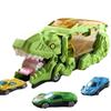Folding Dinosaur Transporter Car Roll To Eat Toy Car Storage Box  for Mini Car